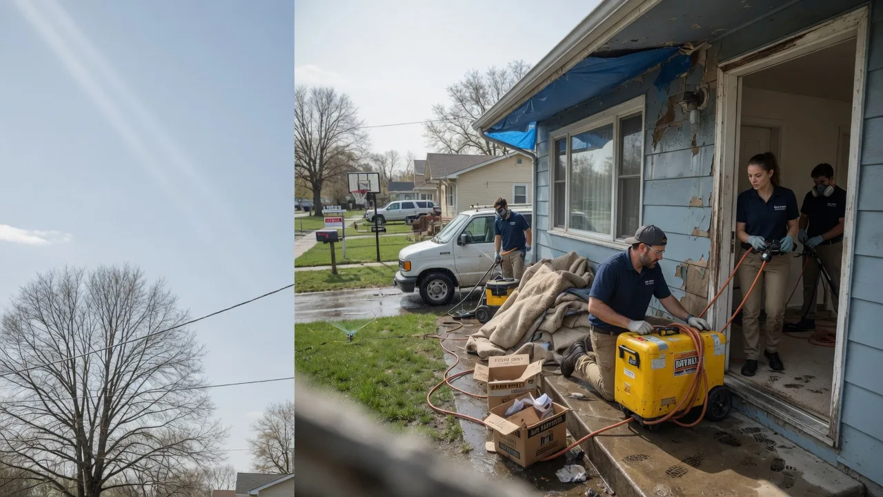 Basement Flood Cleanup in Shoals, IN near me